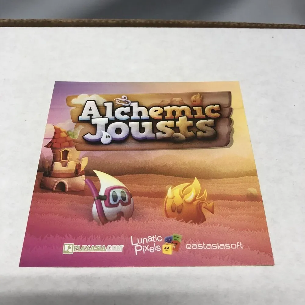 Alchemic Jousts Limited Edition PS4 PlayStation 4 Brand New Sealed Eastasiasoft
